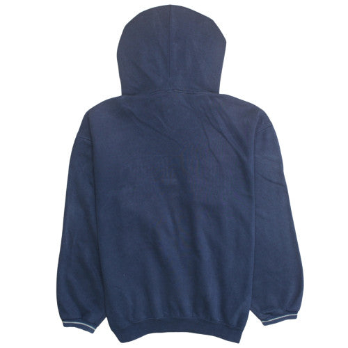 Champion Men's Blue Pullover Hoodie XL Fleece Logo Sweatshirt