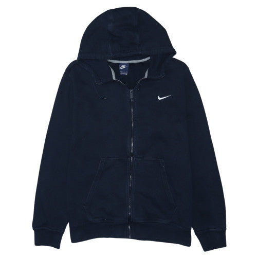 Nike Men's Blue Full Zip Fleece Hoodie XL