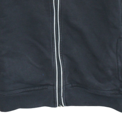 Champion Womens Black Size 12 Track Jacket Full Zip Activewear