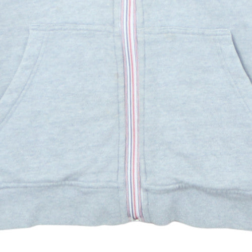 Lacoste Live Men's Grey Full Zip Hoodie Size 2XL Cotton