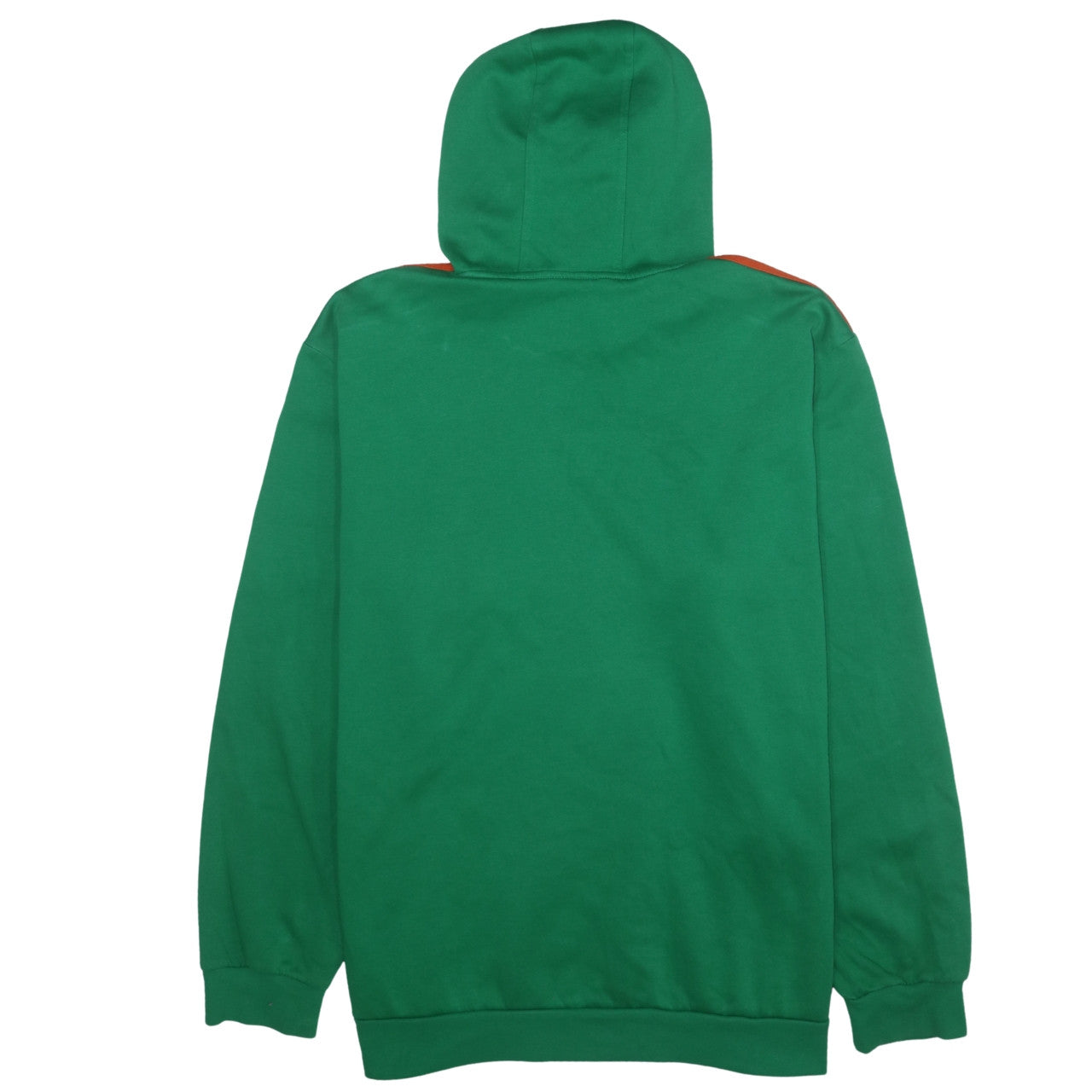 Adidas Men’s Green 2XL Pullover Hoodie with Logo Print