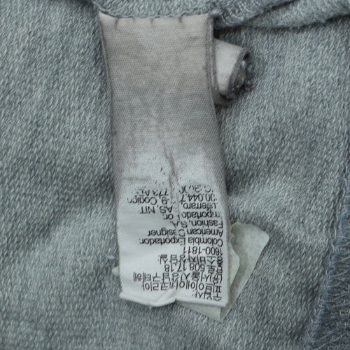 Calvin Klein Men Grey Full Zip Hoodie Size M Regular Fit Jersey