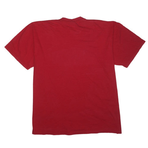 Fila Men's Red XL Graphic TOMMY T-Shirt Crew Neck Cotton USA Made