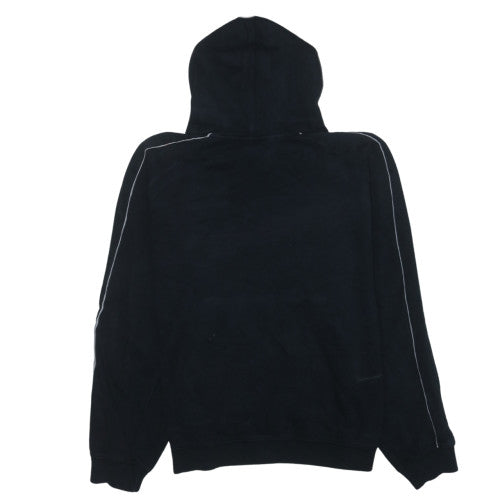 Nike Men's Black Pullover Hoodie L Fleece Sportswear Regular Fit