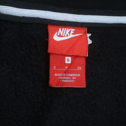 Nike Men's Black Air Full Zip Hoodie Small Cotton Blend