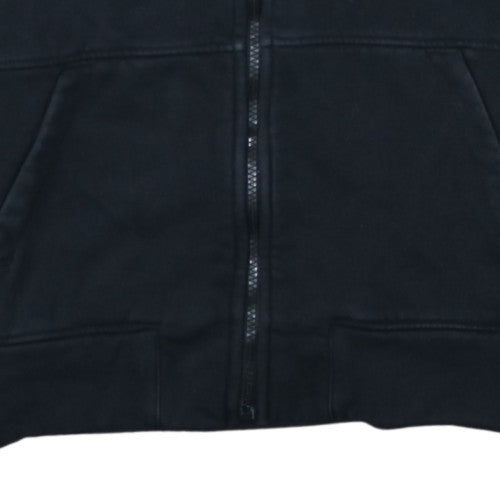 Nike Men's Black Air Full Zip Hoodie Small Cotton Blend
