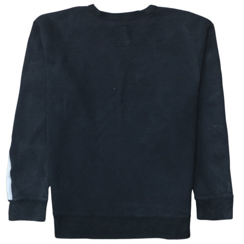 Hollister Men’s Black Logo Pullover Sweatshirt Medium