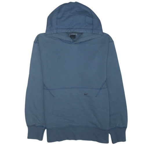 Nike Men's Blue Pullover Hoodie Size L Fleece Sportswear