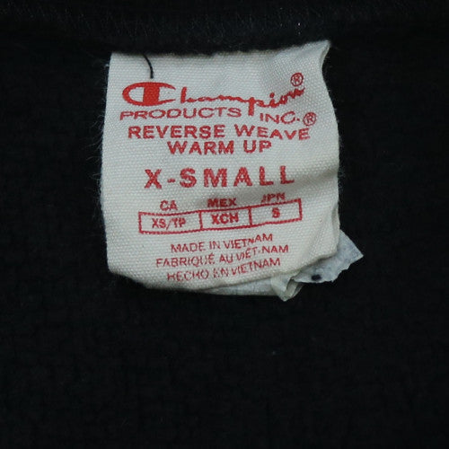 Champion Men's Black XS Reverse Weave Crew Neck Sweatshirt