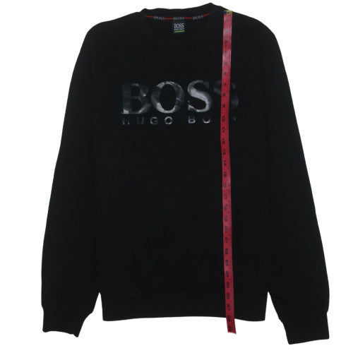 Hugo Boss Men's Black XL Crew Neck Pullover Sweatshirt