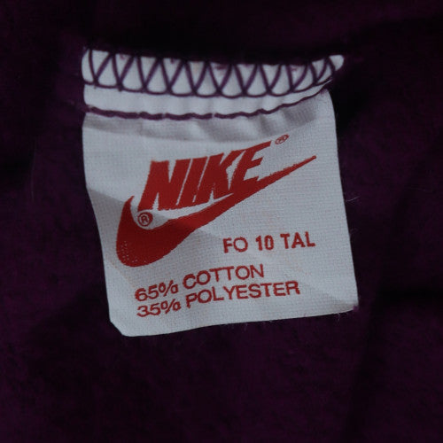Nike Womens Purple Crew Neck Pullover Sweatshirt XXL Cotton Blend
