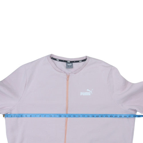 Puma Womens Pink 3XL Track Jacket Full Zip Lightweight Activewear
