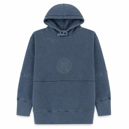 Nike Men's Blue XL Pullover Hoodie – Embroidered Logo Jersey Sweatshirt