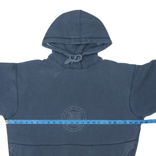 Nike Men's Blue XL Pullover Hoodie – Embroidered Logo Jersey Sweatshirt