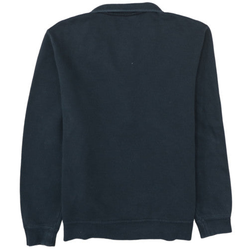 Nike Women’s Black 1/2 Zip Fleece Sweatshirt L Relaxed Fit Pullover
