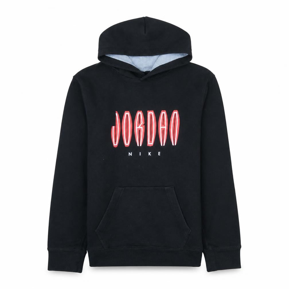 Nike Jordan Boys Black Pullover Hoodie XL 15-16 Years Graphic Fleece