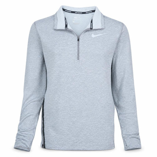 Nike Men's Grey Dri-FIT 1/4 Zip Athletic Sweatshirt Size S