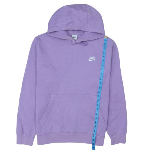 Nike Womens Purple Pullover Hoodie Medium Hooded Sweatshirt