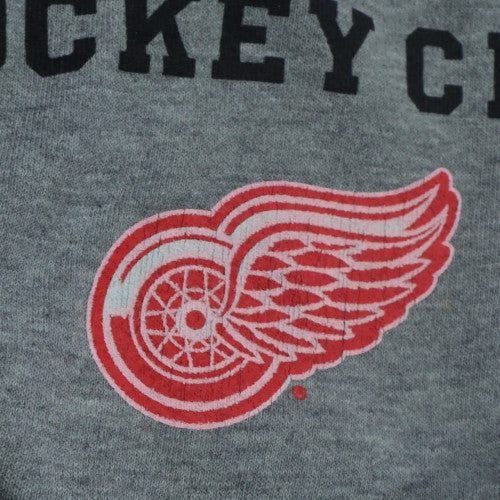 Lee Sport Women’s Grey Detroit Red Wings Pullover Sweatshirt XXL