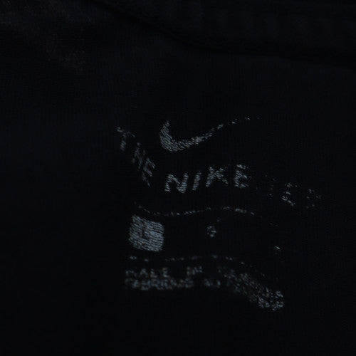 Nike Men's Black Graphic Print Logo Crew Neck T-Shirt Size M