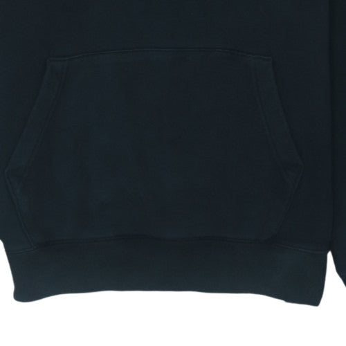 Nike Men's Black Pullover Hoodie M Fleece Logo Sweatshirt