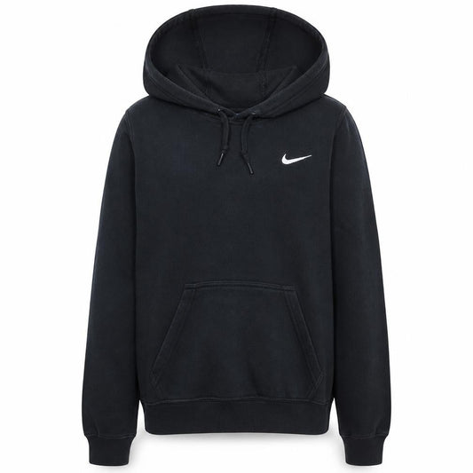 Nike Women's Black Small Pullover Hoodie Cotton Blend