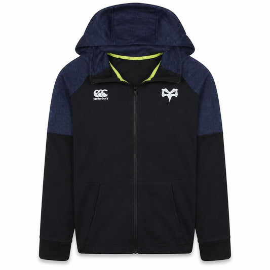 Canterbury Men’s Black Full Zip Hoodie L Sportswear Rugby