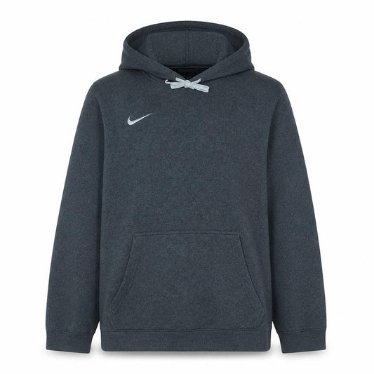 Nike Men's Grey Pullover Hoodie L Fleece Sportswear