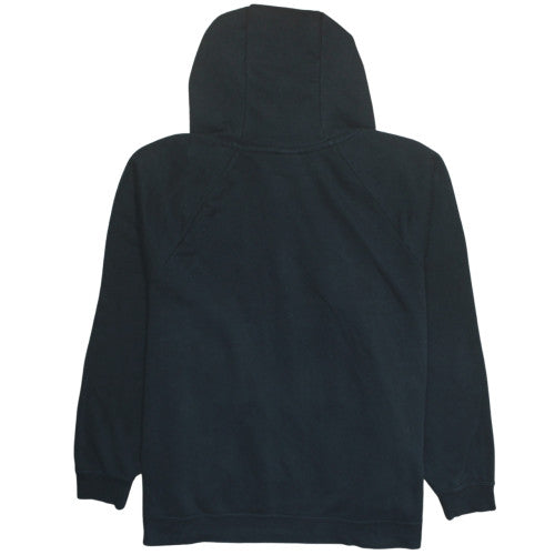 Nike Womens Black 2XL Full Zip Hoodie Sweatshirt with Logo