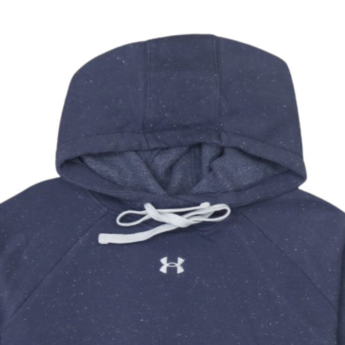 Under Armour Women's Blue Medium Pullover Hoodie with Logo