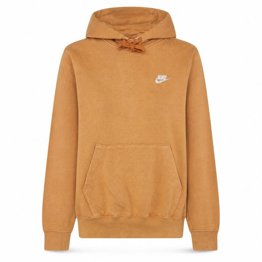 Nike Womens Orange XS Pullover Hoodie Cotton Blend Casual