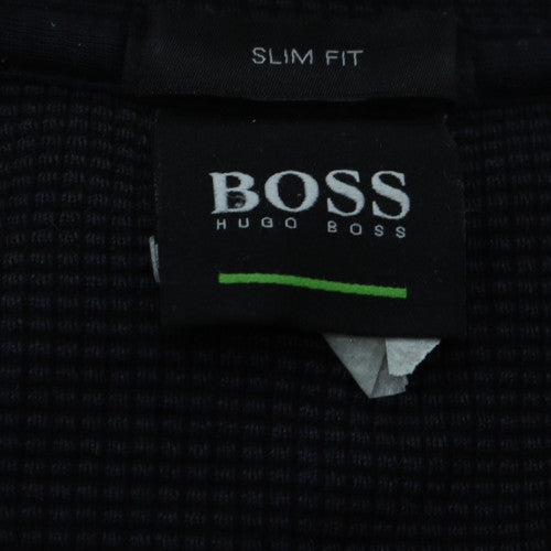 Hugo Boss Men's Black Slim Fit Crew Neck Sweatshirt L
