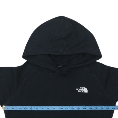 The North Face Womens Black Pullover Hoodie Size S Cotton Blend