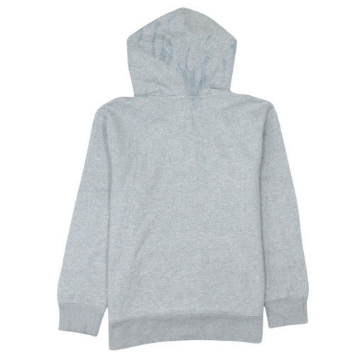GAP Boys Grey Pullover Hoodie XL 12-13 Years Fleece Logo Sweatshirt