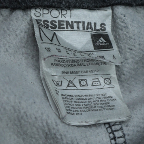 Adidas Men’s Grey Sport Essentials Sweatpants M Regular Fit