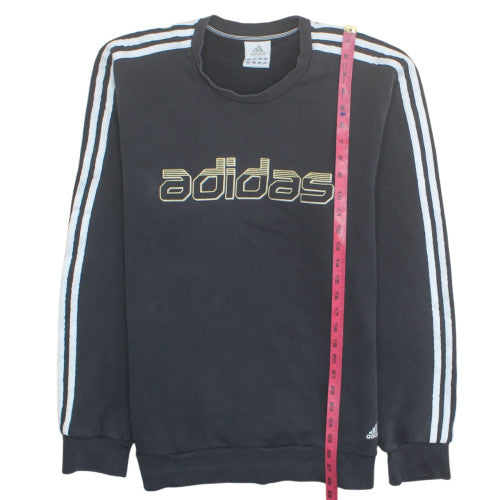 Adidas Men's Black XL Pullover Sweatshirt with Logo