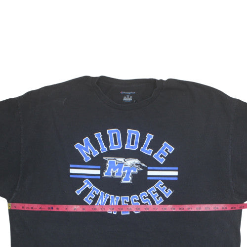 Champion Men's Black 3XL Middle Tennessee Graphic T-Shirt