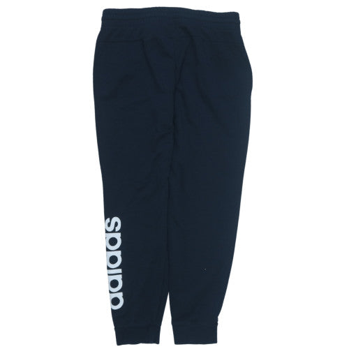 Adidas Women’s Black Jogger Trousers S Cotton Fleece Sportswear