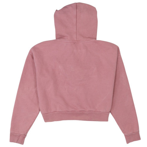 Napapijri Womens Pink Hoodie M Hooded Pullover Logo Sweatshirt