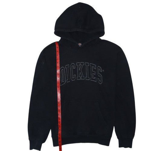 Dickies Womens Black Large Pullover Hoodie Sweatshirt Classic Casual