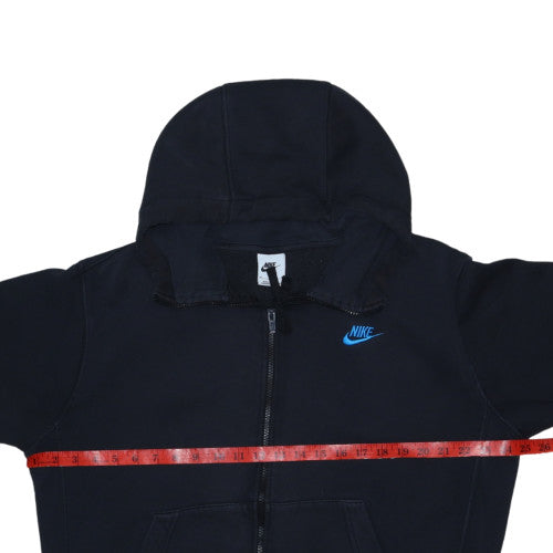 Nike Women's Black Full Zip Hoodie M - Classic Casual Style