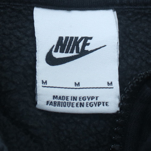 Nike Women's Black Full Zip Hoodie M - Classic Casual Style