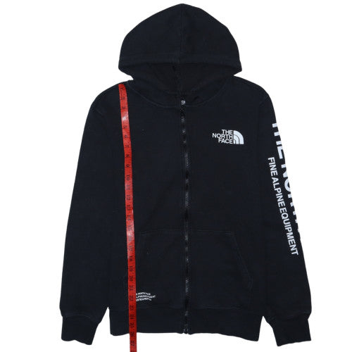 The North Face Men's Black Full Zip Hoodie Size M Outdoor Fleece