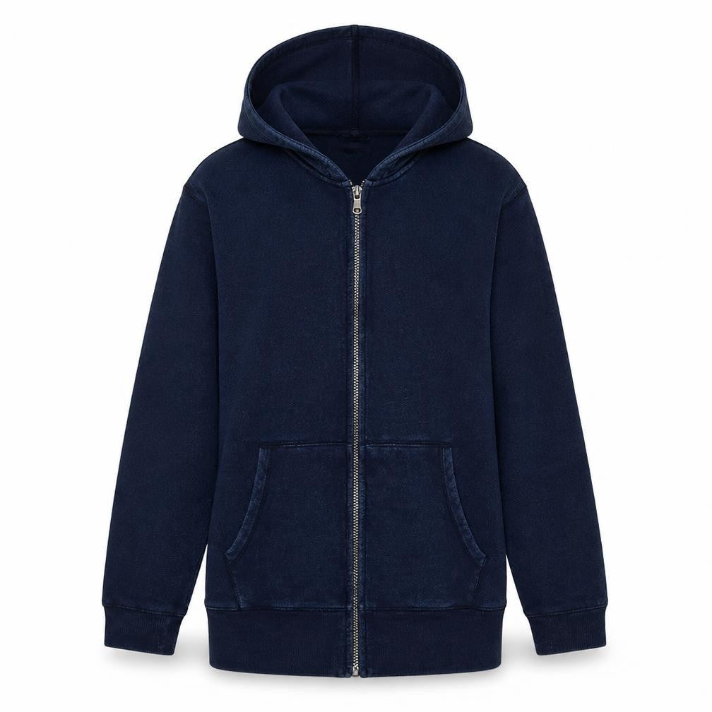 Levi's Women's Navy Full Zip Hoodie Size S Cotton Blend