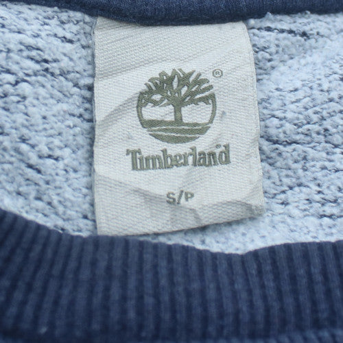 Timberland Men’s Blue Crew Neck Pullover Sweatshirt Size S