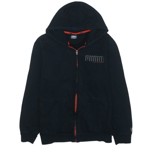Puma Men's Black XL Full Zip Fleece Hoodie