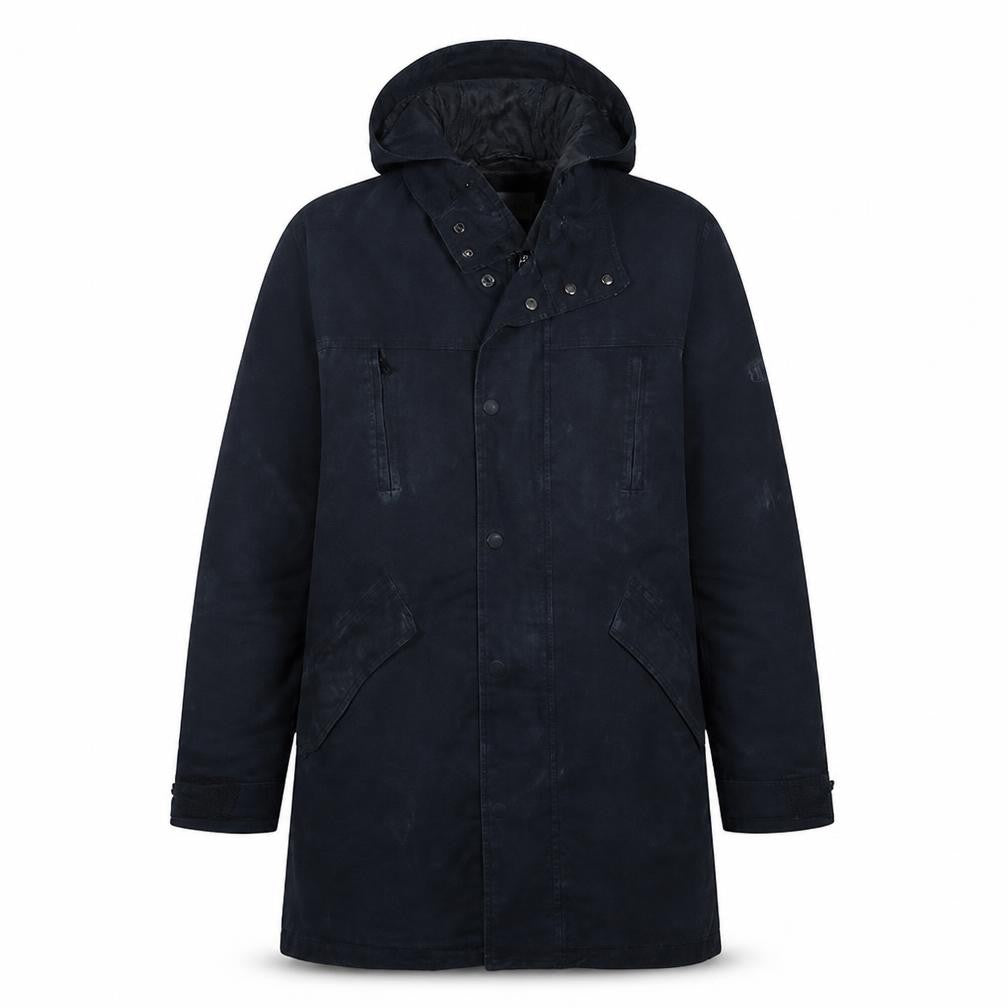 Calvin Klein Jeans Men's Black Hooded Parka Coat Size S