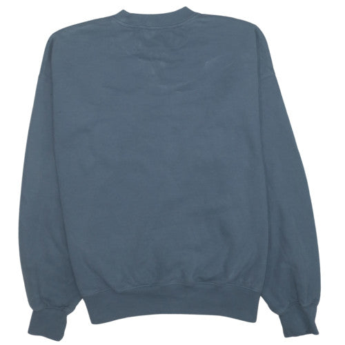 Calvin Klein Jeans Blue Men's L Pullover Sweatshirt Logo Cotton