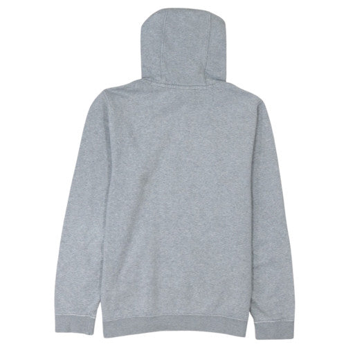 Nike Men Grey Pullover Hoodie Fleece Size M Regular Fit