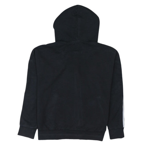 Adidas Womens Black Full Zip Hoodie Size M Cotton Blend Sportswear